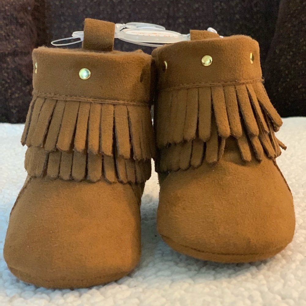Brown booties